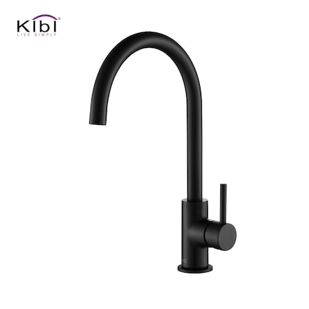 Kibi Lowa Single Handle Bar Sink Faucet KKF2001MB